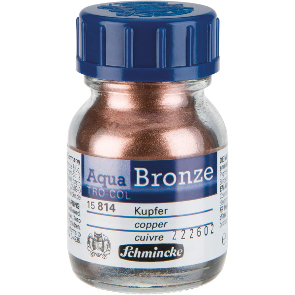 photo-Pigment - Bronze - Schmincke Aqua Bronze - Pour aquarelle et gouache - 20ml