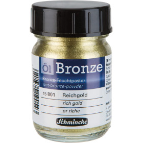 Pigment - Or riche - Schmincke Aqua Bronze - Pour aquarelle et gouache - 160g