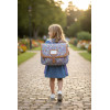 Cartable - Tann's - Motif fleurs - Maternelle - Primaire - 32x27x12cm - Axel
