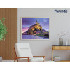 Diamond painting - Support toile - Modèle Mont Saint Michel - 40x50cm - Figured'Art