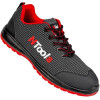 Chaussures de sécurité - Taille 41 - Noir/Rouge - Norme EN ISO 20345 - Légères - Confortables