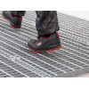 Chaussures de sécurité - Taille 44 - Noir/Rouge - Norme EN ISO 20345 - Légères - Confortables
