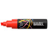 Marqueur - Peinture acrylique - Rouge - Pointe biseautée 8mm - Toutes surfaces - Liquitex