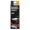 photo-Marqueurs - Peinture acrylique - 3 couleurs métalliques - Pointe ronde 2mm - Toutes surfaces - Liquitex