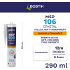 Colle - Mastic - Joint - Transparent - Multi-supports - Intérieur - Sans solvants - Bostik