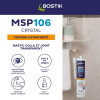 Colle - Mastic - Joint - Transparent - Multi-supports - Intérieur - Sans solvants - Bostik
