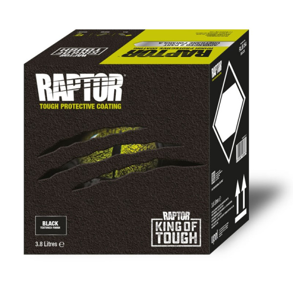 Kit de revêtement de caisse - Raptor Bedliner Teintable - Noir - Bennes, voitures, remorques, bateaux