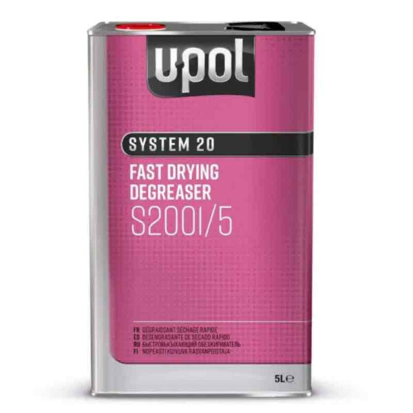photo-Dégraissant - Nettoyant - Carrosserie - Anti-statique - Anti-silicone - UPOL - 5L