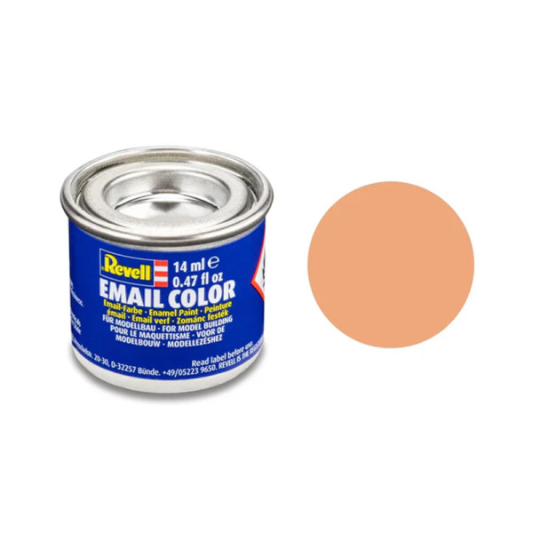photo-Peinture émail - Chair mat - Maquette - Modélisme - Revell - Pot 14ml