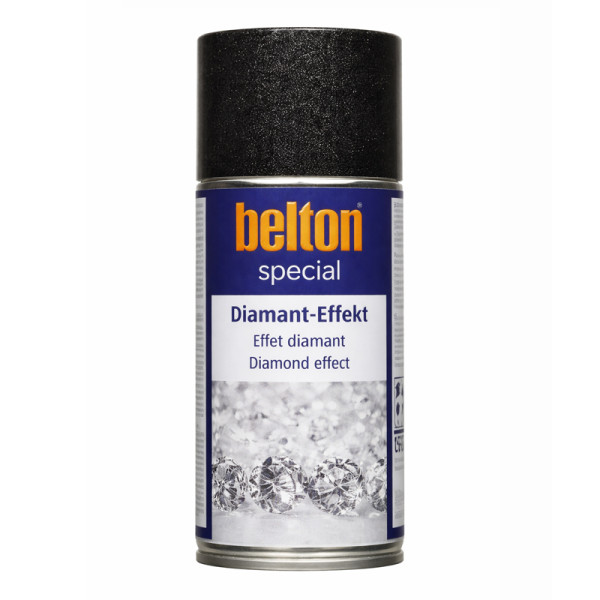 photo-Bombe de peinture - Effet diamant - Argent - Tous supports - Décoration - Belton - 150ml
