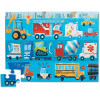 photo-Puzzle - 36 pièces - Les véhicules - Dès 3 ans - Camion - Pompier - Crocodile Creek