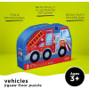 Puzzle - 36 pièces - Les véhicules - Dès 3 ans - Camion - Pompier - Crocodile Creek