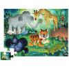 photo-Puzzle - 36 pièces - Les animaux sauvages - Dès 3 ans - Tigre, lion, girafe - Crocodile Creek