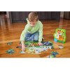 Puzzle - 36 pièces - Les animaux sauvages - Dès 3 ans - Tigre, lion, girafe - Crocodile Creek