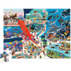 photo-Puzzle - 48 pièces - Une journée à l'aquarium - Dès 4 ans - Animaux marins - Crocodile Creek