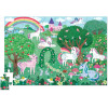 photo-Puzzle - 50 pièces - Rêve de licornes - Dès 4 ans - Boîte en métal - Crocodile Creek