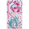 Jeu créatif - Mosaïques à coller - 3 tableaux sirènes - Dès 5 ans - Loisirs créatifs