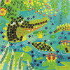 Jeu créatif - Mosaïques à coller - 3 tableaux animaux de la jungle - Dès 5 ans - Loisirs créatifs