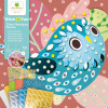 photo-Jeu créatif - Mosaïques à coller - 3 tableaux oiseaux - Dès 5 ans - Loisirs créatifs