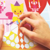 Gommettes et 10 planches à décorer - Princesses, danseuses, licornes - Dès 3 ans