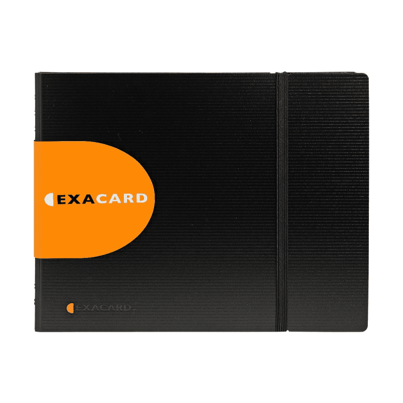 Porte Cartes De Visite Détachable Exacard Exactive 240 Cartes - 20X25Cm - Exacompta pas cher