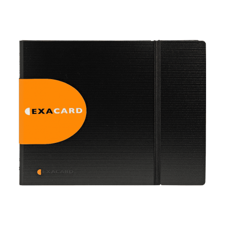 Porte Cartes De Visite Détachable Exacard Exactive 240 Cartes - 20X25Cm - Exacompta pas cher