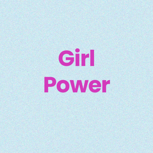 Chaussettes - Femme - Bleu avec paillettes - Girl Power - Taille 36/42 - Humour - Cadeau