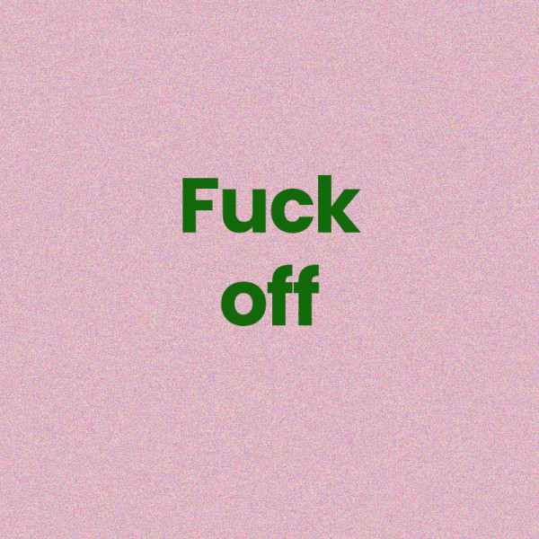 Chaussettes - Femme - Rose avec paillettes - Fuck off - Taille 36/42 - Humour - Cadeau