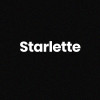 Chaussettes - Femme - Noir avec paillettes - Starlette - Taille 36/42 - Humour - Cadeau