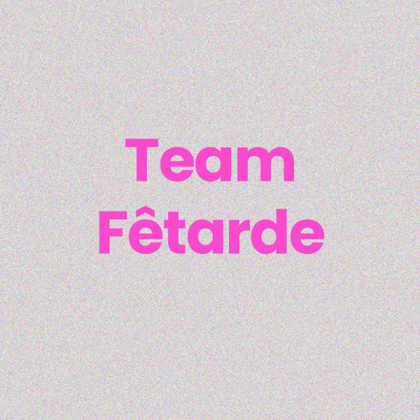 Chaussettes - Femme - Gris avec paillettes - Team fêtarde - Taille 36/42 - Humour - Cadeau