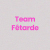 Chaussettes - Femme - Gris avec paillettes - Team fêtarde - Taille 36/42 - Humour - Cadeau