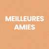 Chaussettes - Femme - Orange avec paillettes - Meilleures amies - Taille 36/42 - Humour - Cadeau