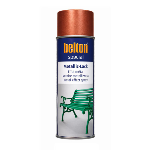 photo-Bombe de peinture - Effet métal - Cuivre - Décoratif - Intérieur/extérieur - Belton