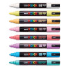 Feutres - POSCA - PC-5M - Pointe ronde moyenne - 8 couleurs pastel - Tous supports