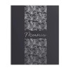 photo-Livre d'or - 27x22cm - Grand format - Couverture rigide noir - 100 pages blanches - Exacompta