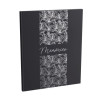Livre d'or - 27x22cm - Grand format - Couverture rigide noir - 100 pages blanches - Exacompta
