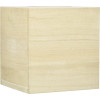 Boîte à mouchoirs en bois - A décorer et personnaliser - 14x14x12cm - Loisirs créatifs