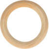 Anneaux en bois - A décorer et personnaliser - 7cm diamètre - 3 pièces - Loisirs créatifs