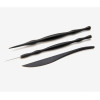 Outils pour argile et pâte polymère - 3 modèles - Plastique - Création bijoux - Artemio