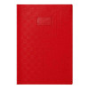 photo-Protège-cahier - Rouge - A4 - 21x29,7cm - Plastique souple - Porte-étiquette