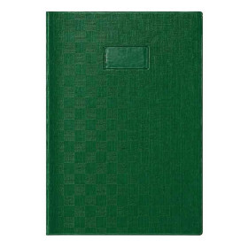 photo-Protège-cahier - Vert - A4 - 21x29,7cm - Plastique souple - Porte-étiquette
