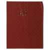 photo-Protège-cahier - Marron - 24x32cm - Grand cahier - Plastique souple - Porte-étiquette