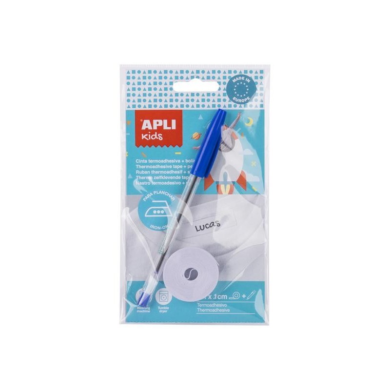 RUBAN THERMO-ADHESIF 3M + STYLO APLI 17809