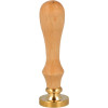 photo-Manche en bois pour cachet de cire - Vendu sans cachet - 8x2x2cm - Loisirs créatifs