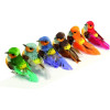 photo-Oiseaux décoratifs - Petit modèle - 6 pièces - Sur pince - Loisirs créatifs - Déco