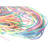 Fils pour scoubidous - Couleurs assorties - Plastique - 30 fils de 80cm - Artemio