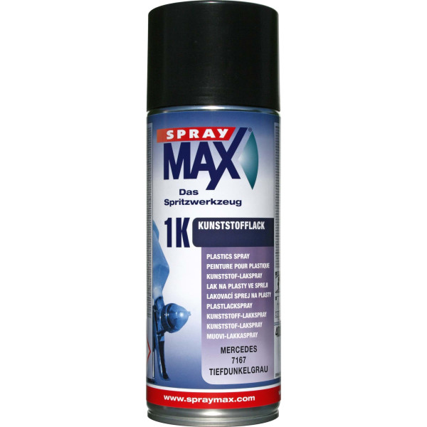 photo-Bombe de peinture - Pour plastique - Gris 7167 Mercedes - Auto - SprayMax - 400ml