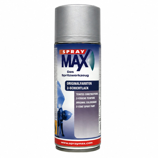 photo-Bombe de peinture - Carrosserie - 2 couches - Renault Chrome satiné - SprayMax - 400ml