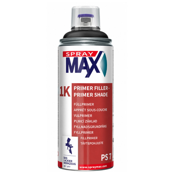 photo-Apprêt - Primaire d'accroche pour carrosserie - Noir - SprayMax 1K - 400ml