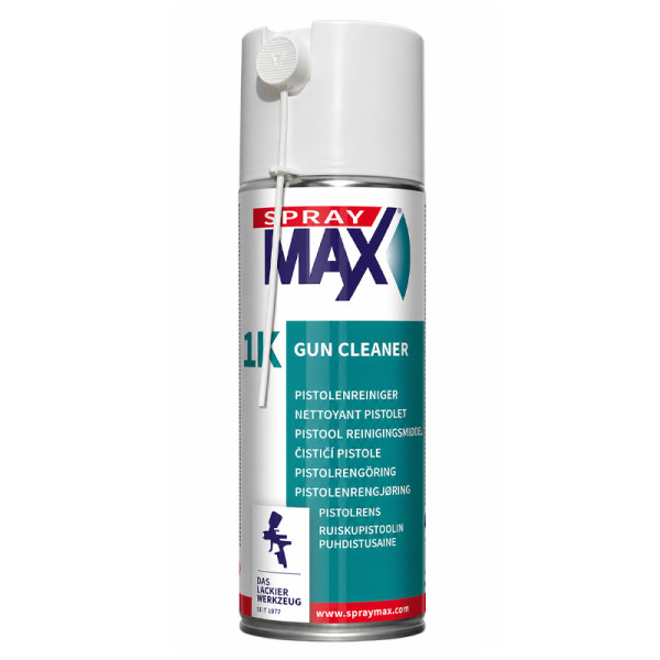 photo-Produit nettoyant pour pistolet à peinture - Tous types de peintures - SprayMax - 400ml